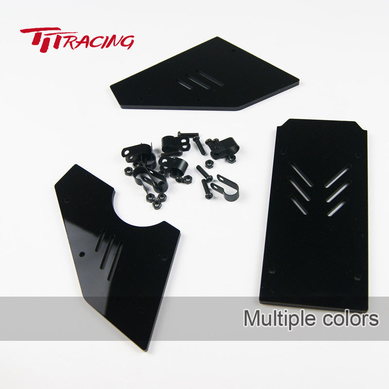 ( CN ) Front Rear wind shield window for hpi rovan km baja 5b