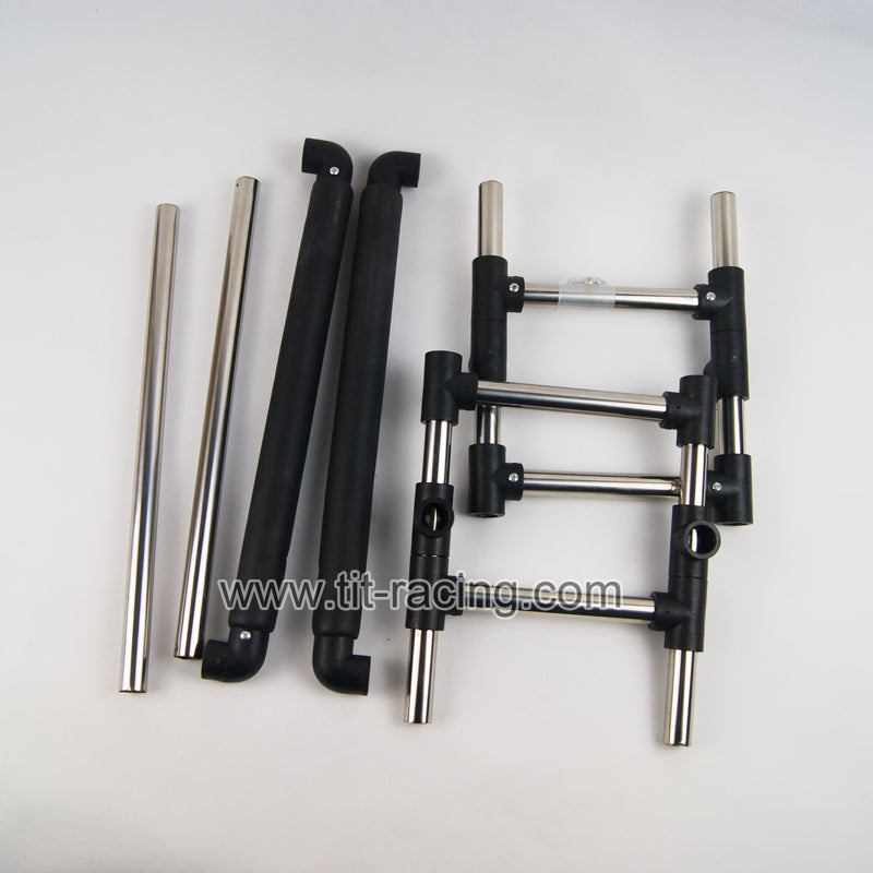 ( CN,US ) Stainless steel rc gas boat stand fit Large Scale Atomik Aquacraft