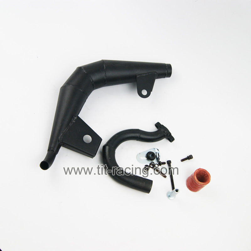 ( CN,US ) Steel exhaust pipe for Losi 5ive T Rovan LT kingmotor x2