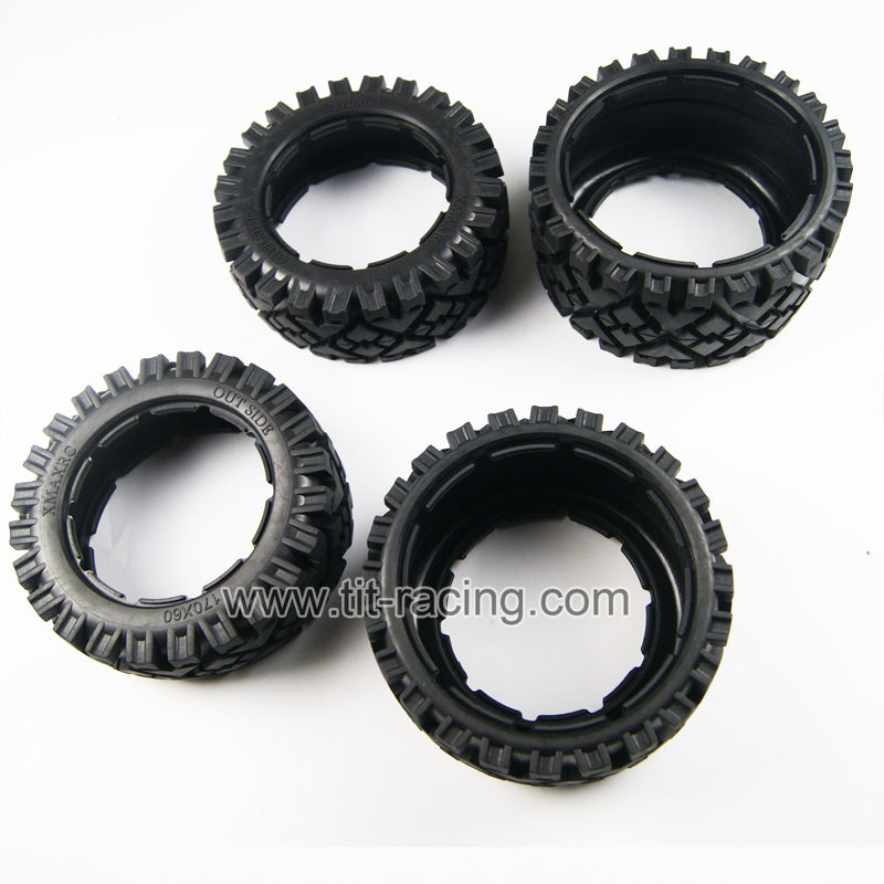 ( CN,US ) Front and rear all terrain tire fit hpi baja 5b ss