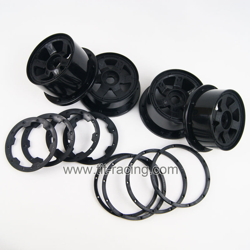 ( CN,US ) Wheel beadlock rim for hpi rovan km baja 5b ss