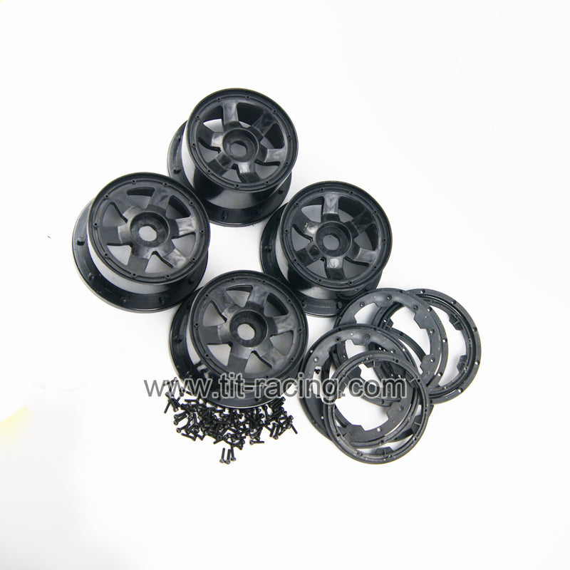 ( CN,US ) Wheel beadlock rim for hpi rovan km baja 5b ss