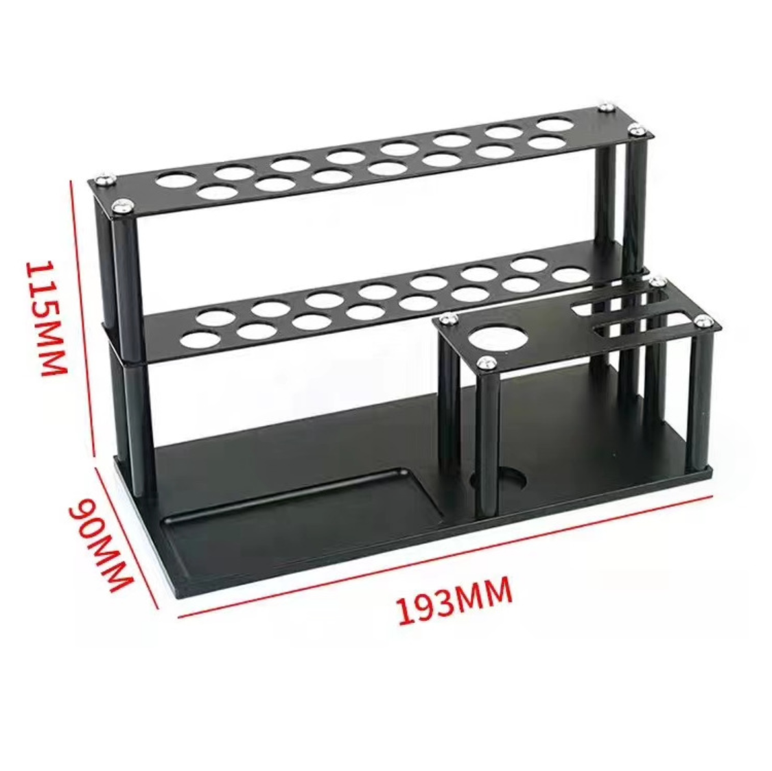 30 Hole Without Tools Screwdriver Storage Rack Holder Screwdriver Organizers for Hex Cross Screw Driver RC Tools Frame