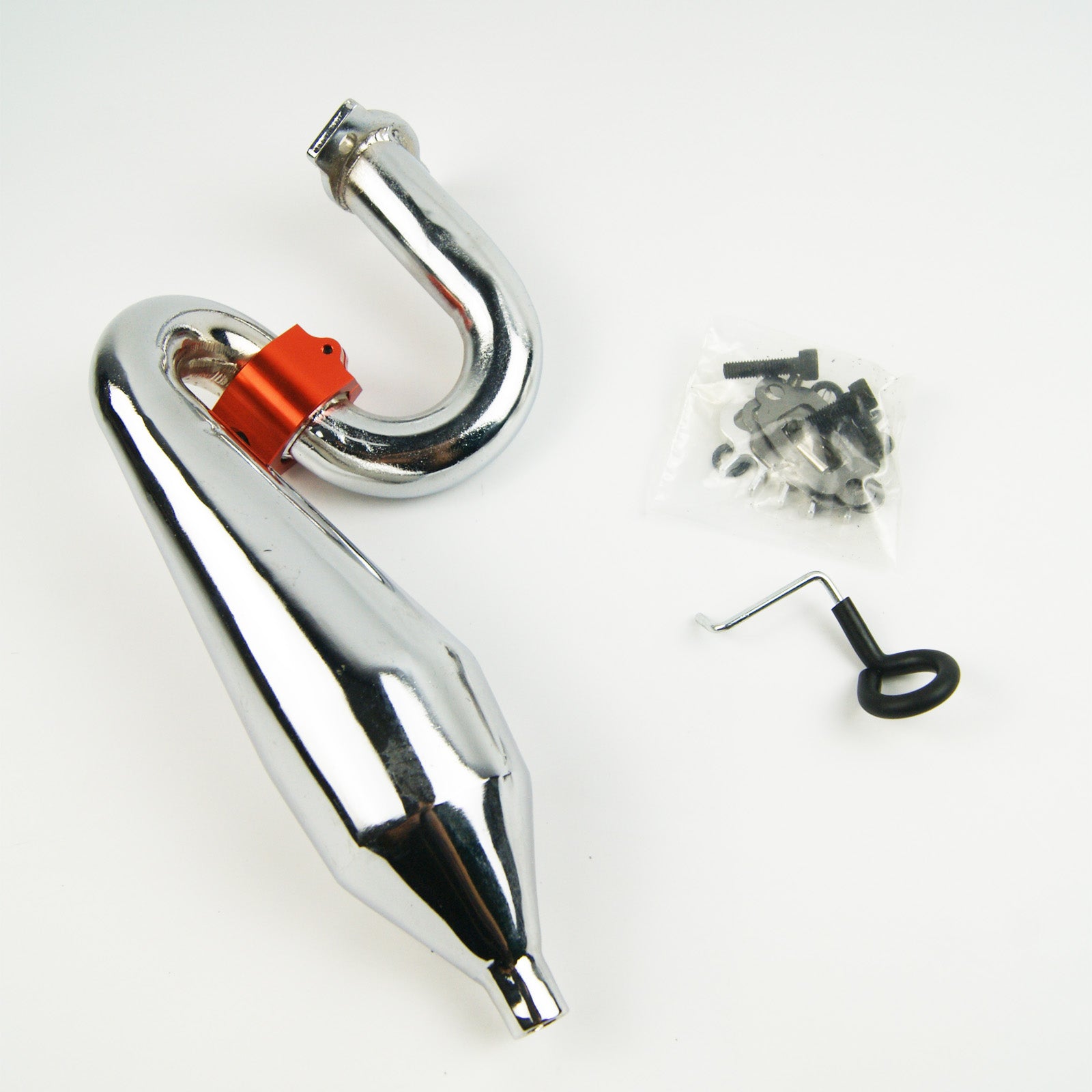 (CN,US) Exhaust pipe for for hpi rovan km baja 5b 5t