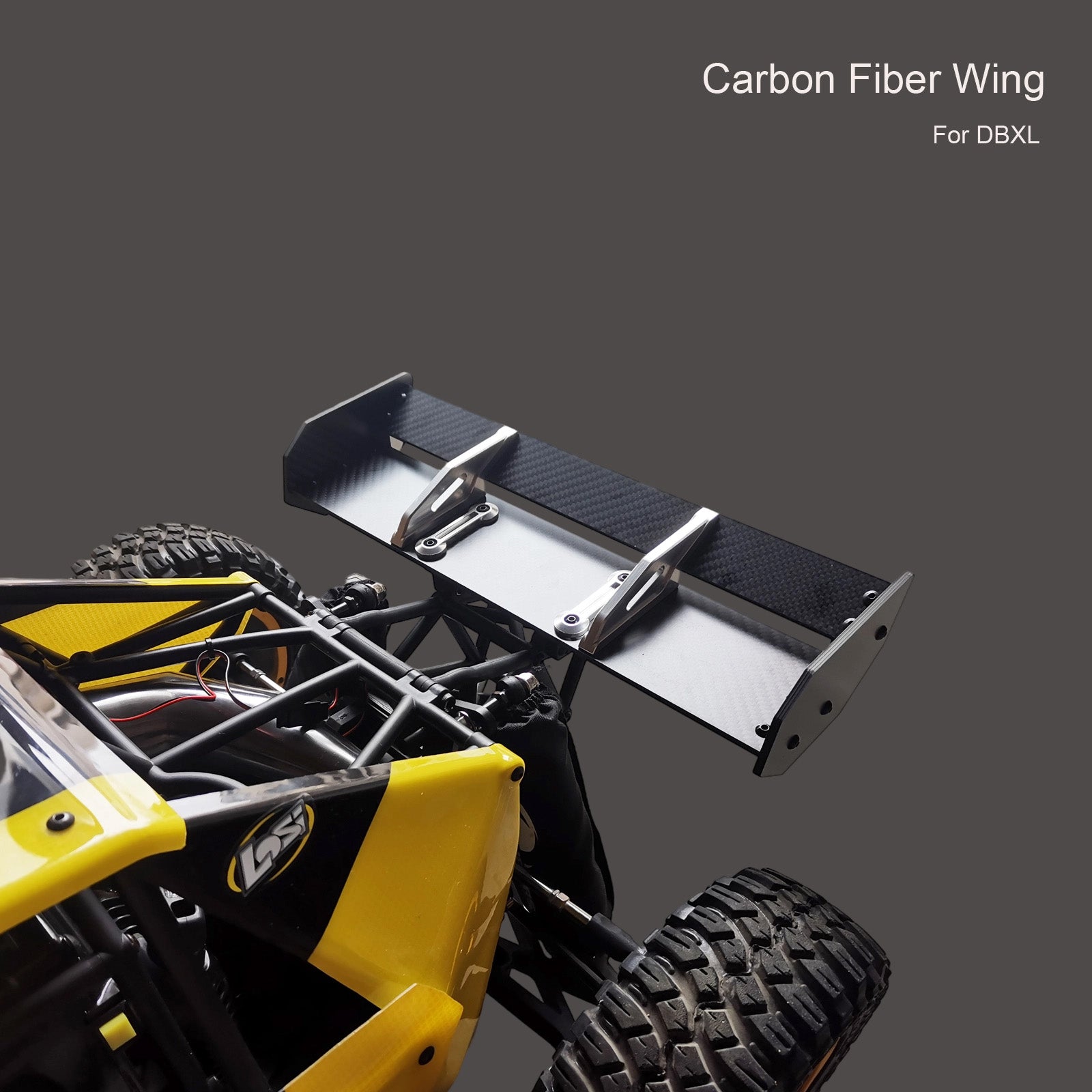 (CN,US) Carbon Fiber Wing Fit Losi Desert Buggy XL DBXL E 2.0