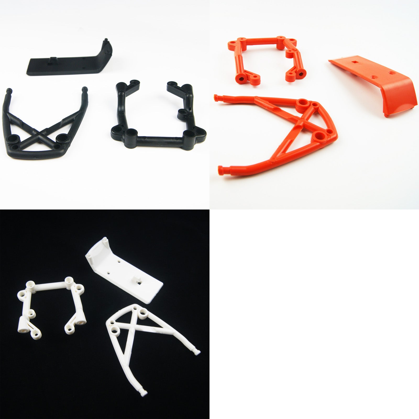 ( CN,US ) Bumper support brace rear cage support fits HPI Baja 5B SS KM Buggy