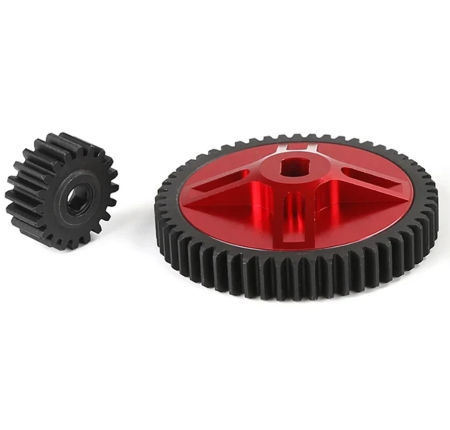 54T/20T 52T/22T 50T/24T Tooth High Speed Spur Gear HPI Rovan Baja 5B 5T