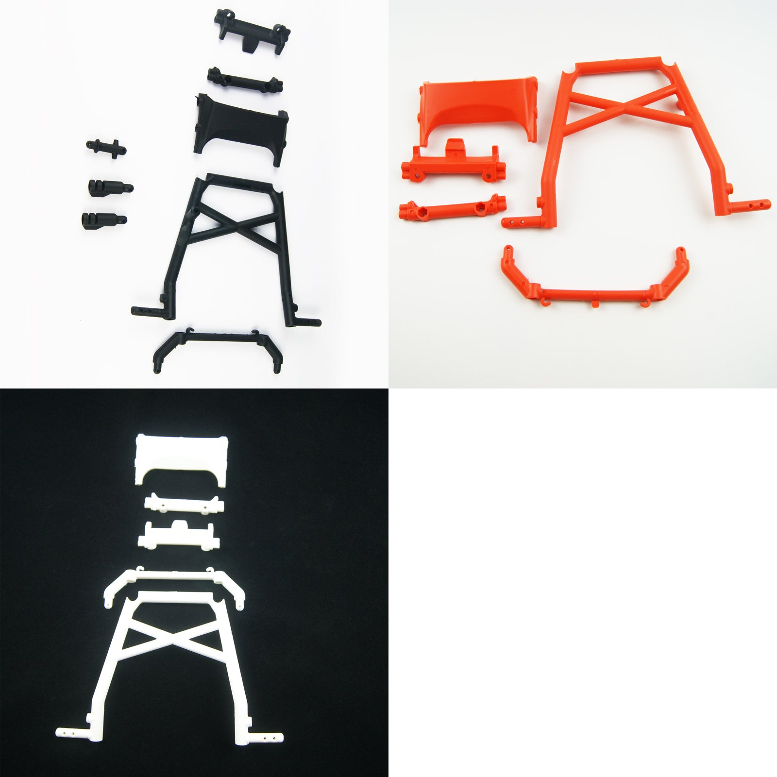 ( CN,US ) Roll cage support parts fits HPI Baja 5B 5t SS kingmotor Buggy