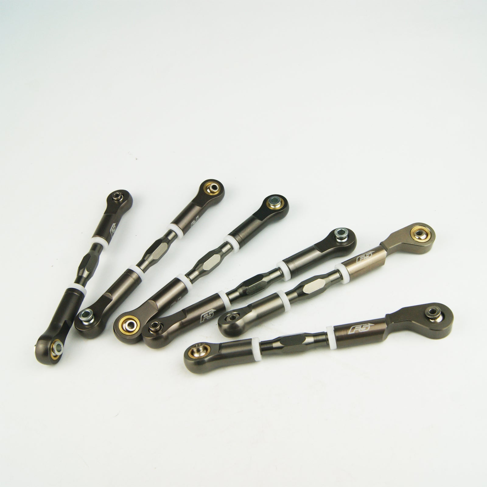 Steering Linkage Pull Rod Front & Rear Upper Suspension for 1/5 Rofun Rovan F5 MCD RR5