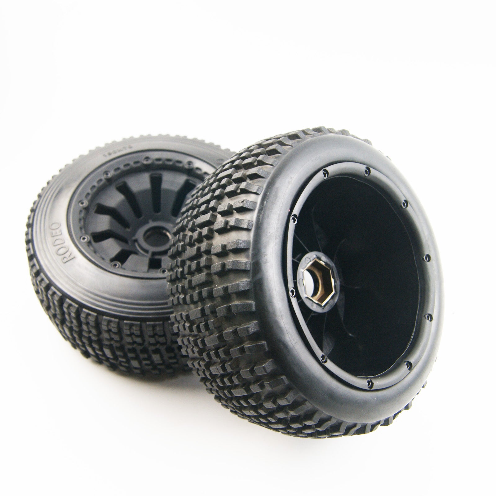 Rovan Rear Tire Wheel Kit for HPI Baja 5SC Kingmotor 190mm X 70mm