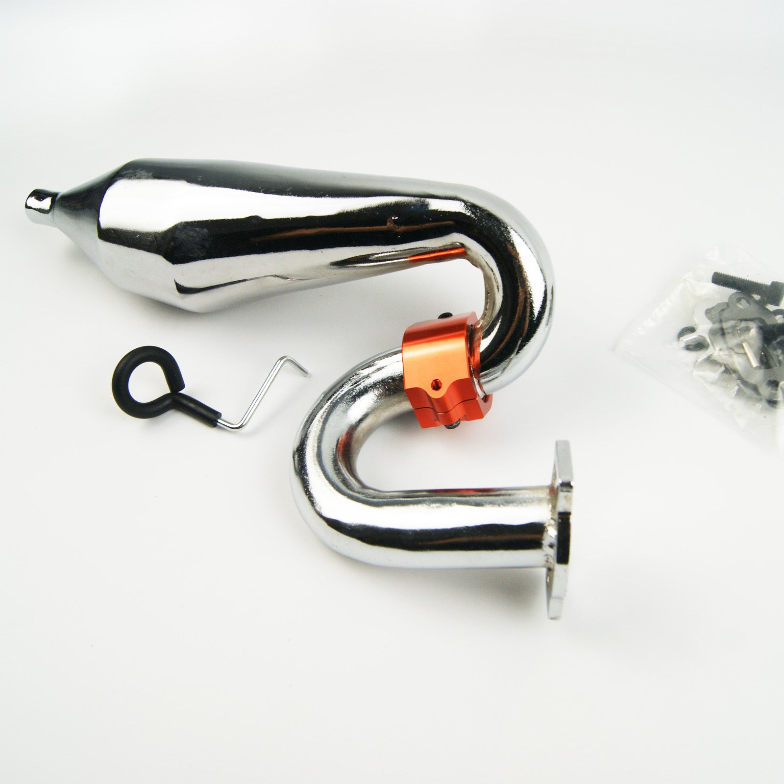 (CN,US) Exhaust pipe for for hpi rovan km baja 5b 5t