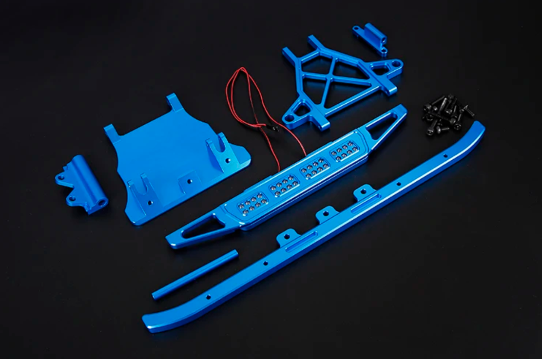 Aluminum Front Bumper for Losi 5IVE-T Rovan LT KM X2 Truck