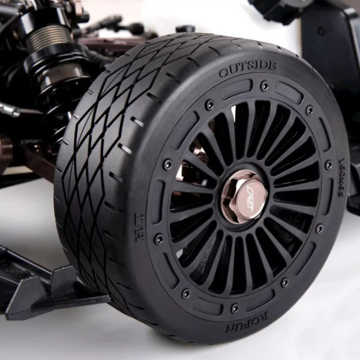 2PCS of Wheel Tires for 1/5 Rofun Rovan F5 MCD RR5