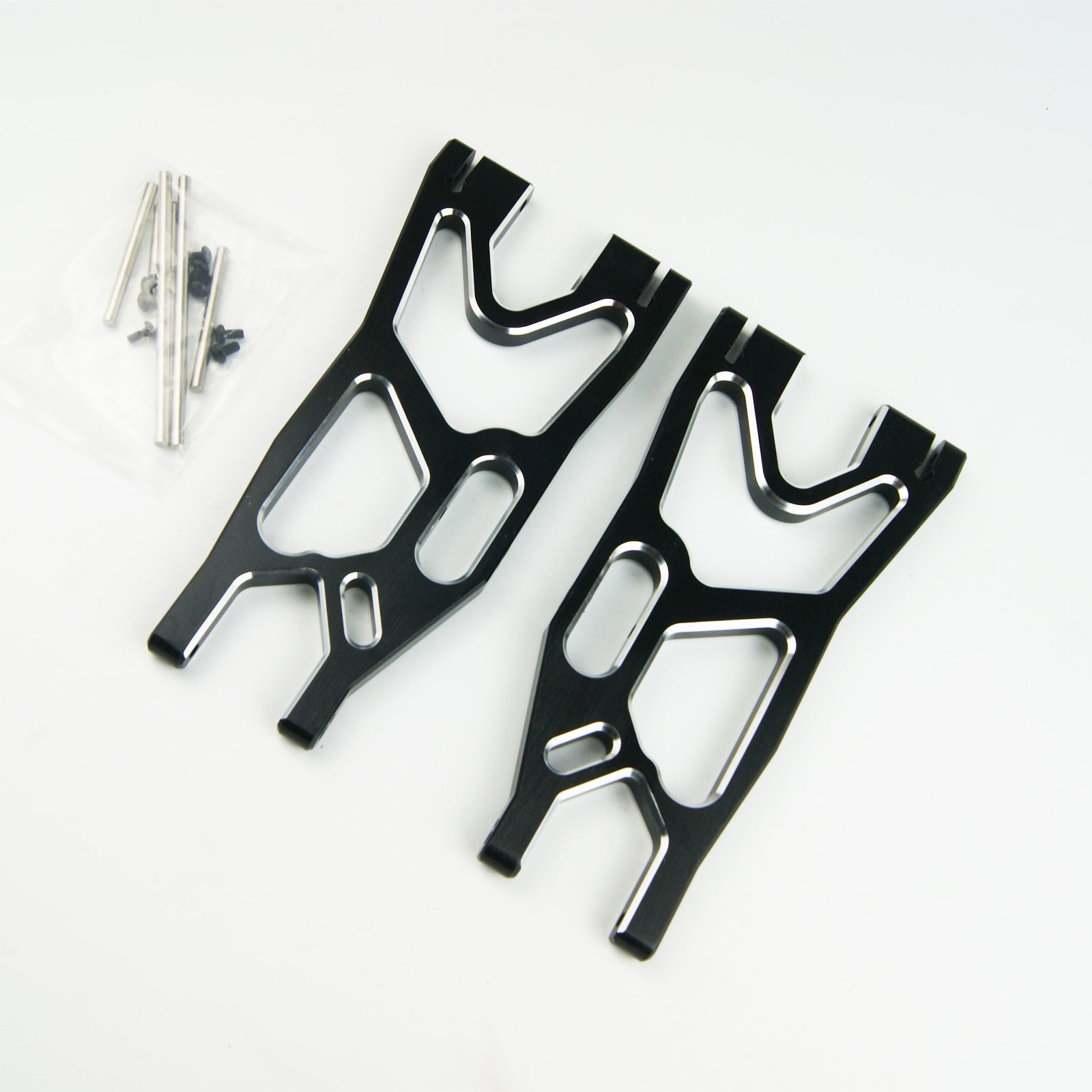 ( CN ) CNC Alloy Aluminum Front rear lower Suspension Arm Set for Traxxas X Maxx 1/5