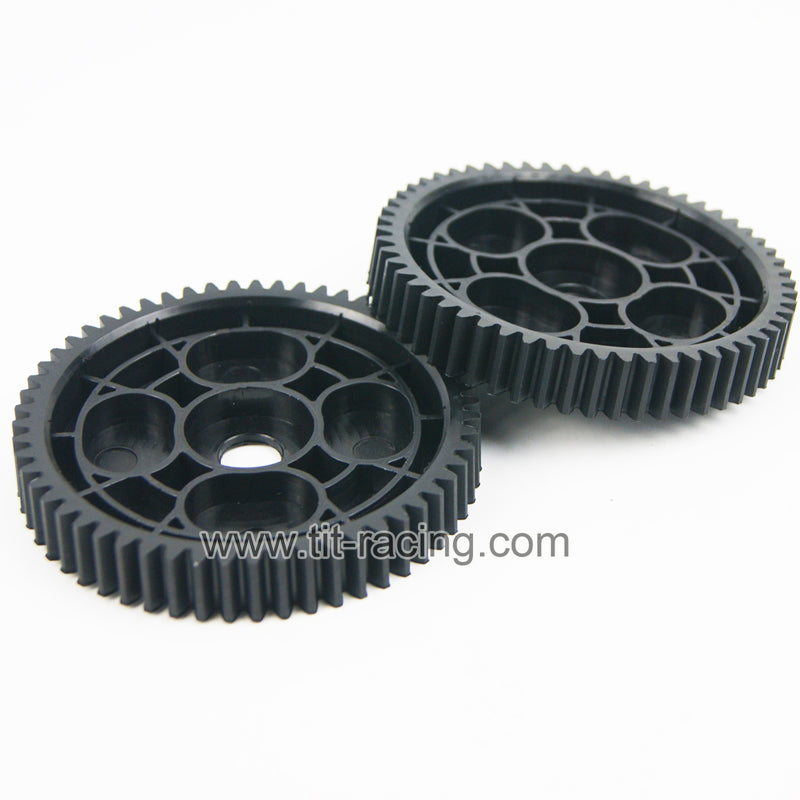 ( CN,US ) Plastic 57T spur gear for hpi rovan km baja 5b 5t 5sc