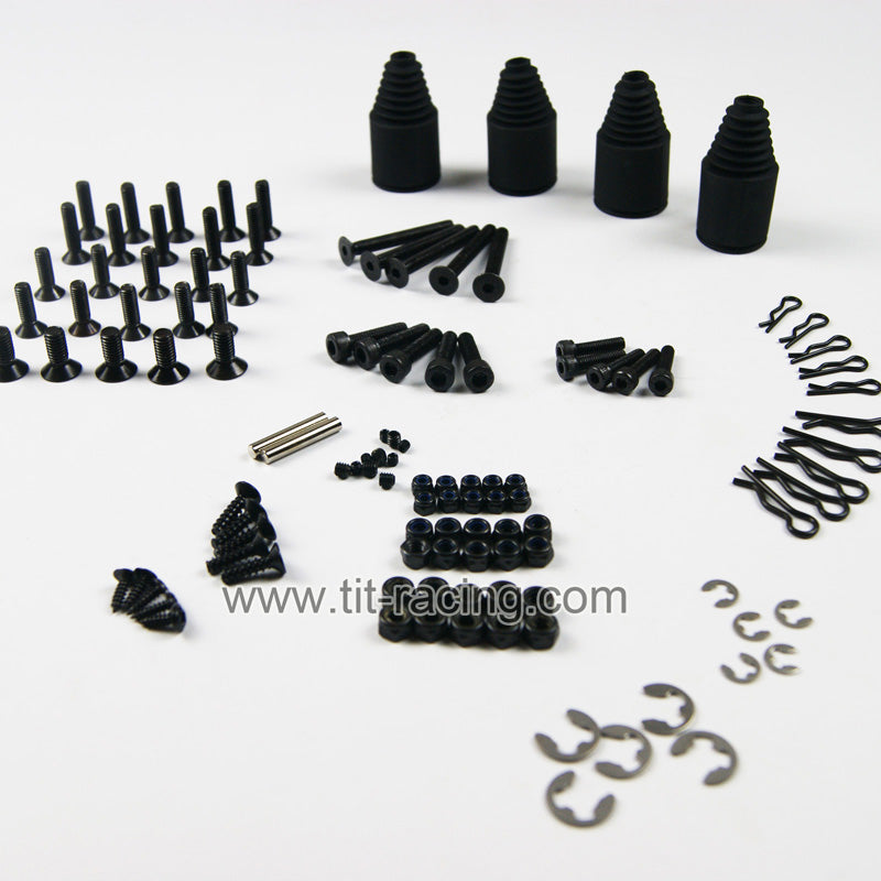 ( CN,US ) Medium pack axle boot screw nut body pin for 1/5 RC HPI Rovan KM baja 5B 5T 5SC