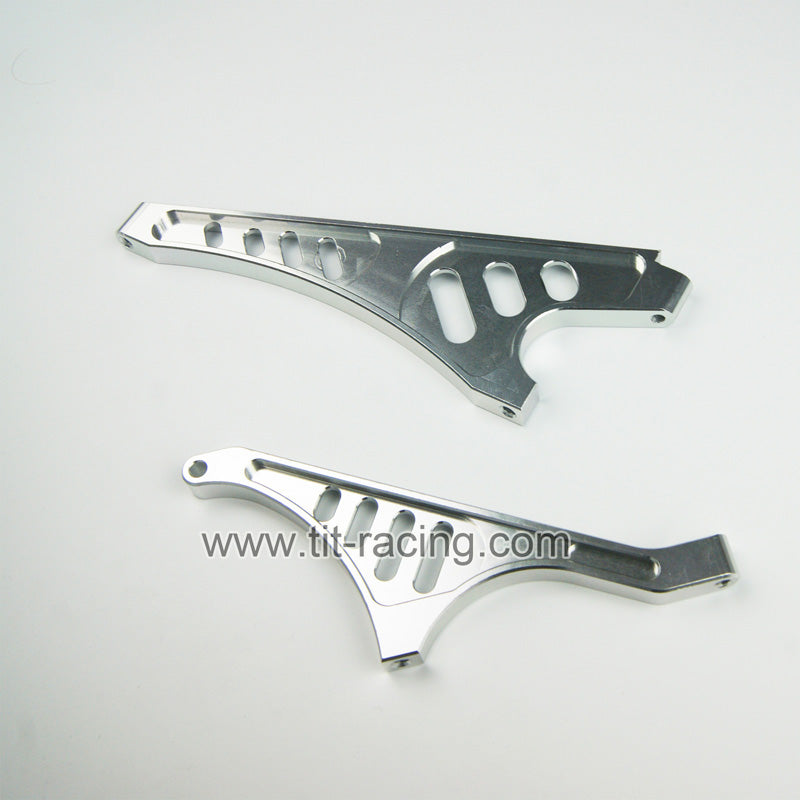 ( CN,US ) Alloy front and rear chassis braces KM X2 LOSI 5IVE T Rovan LT