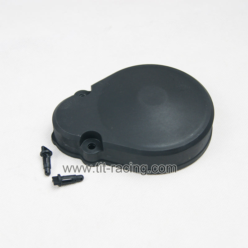 ( CN ) Plastic transmission gear cover for hpi rovan king moror baja 5b 5t 5sc