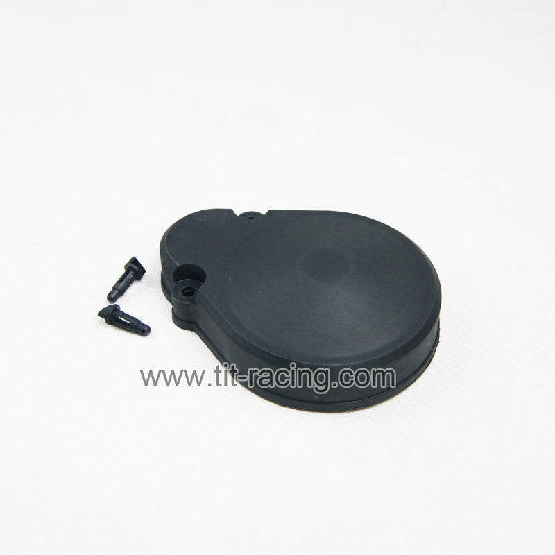 ( CN ) Plastic transmission gear cover for hpi rovan king moror baja 5b 5t 5sc