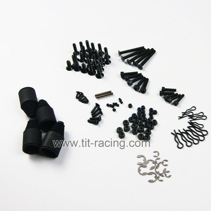 ( CN,US ) Medium pack axle boot screw nut body pin for 1/5 RC HPI Rovan KM baja 5B 5T 5SC