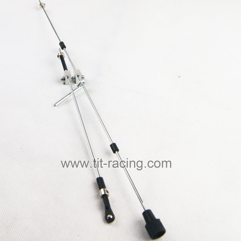 ( CN,US ) Steel rod brake throttle linkage set fit HPI Baja 5B 5T 5SC