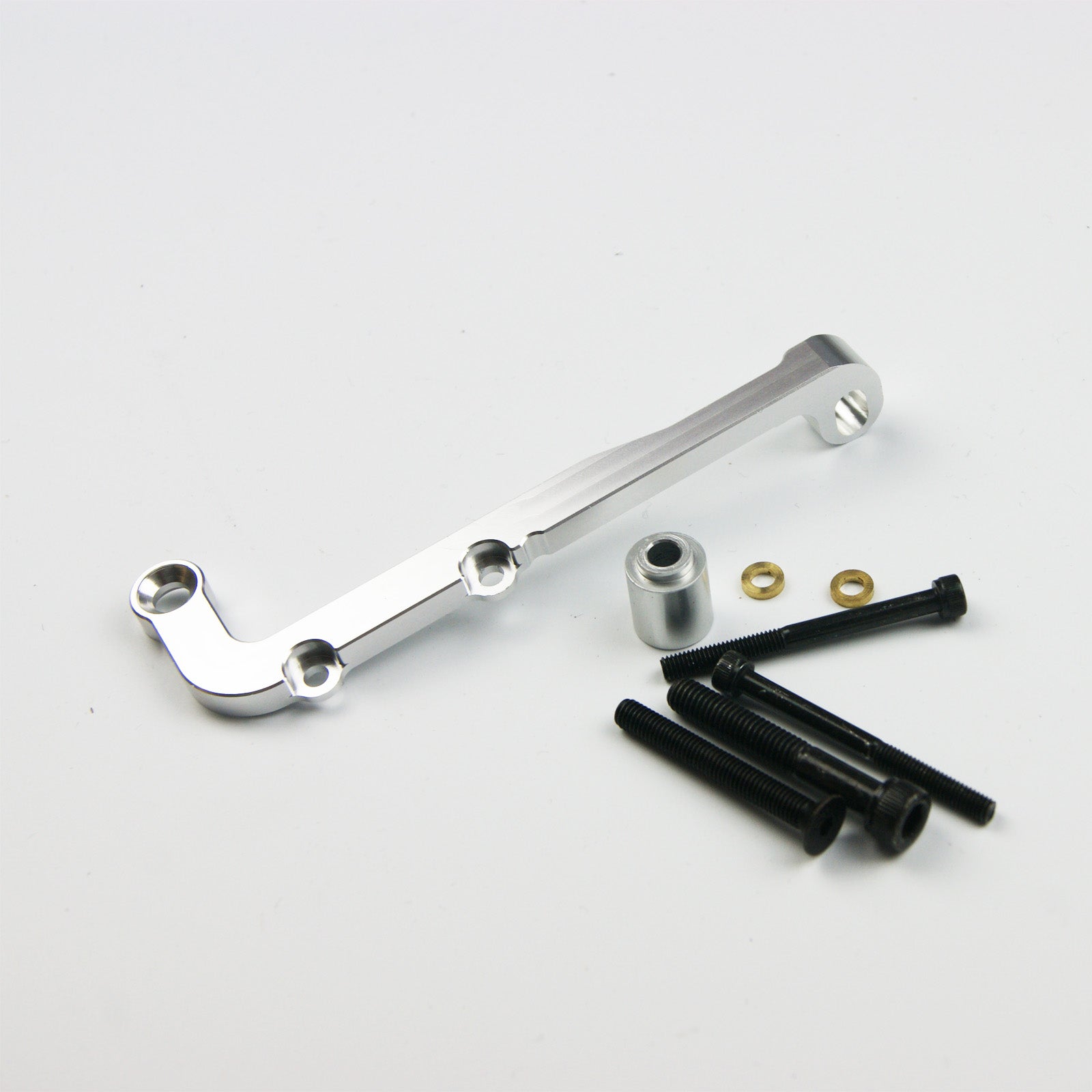 ( CN, US ) Silver Engine Support Brace for hpi rovan km baja 5b 5t 5sc