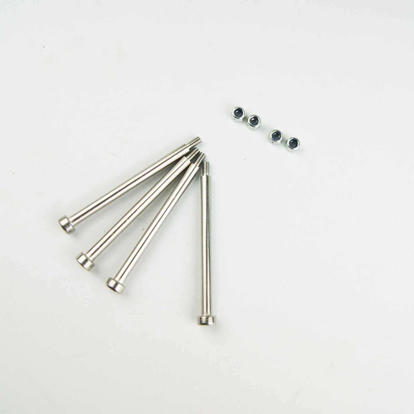 ( CN ) Steel Threaded Hinge Pins with nuts for Traxxas X-Maxx 1/5