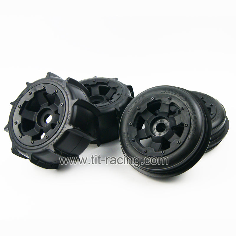 ( CN ) Sand tire wheel kit for hpi rovan km baja 5b ss