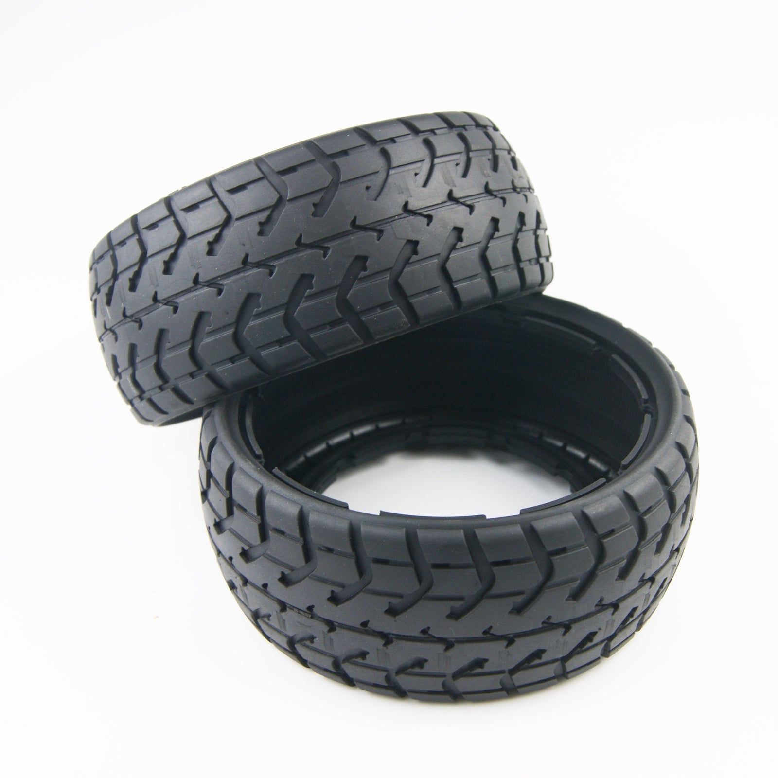 (CN, US )New upgraded nylon belted on road tire 170mm x 80mm 60mm