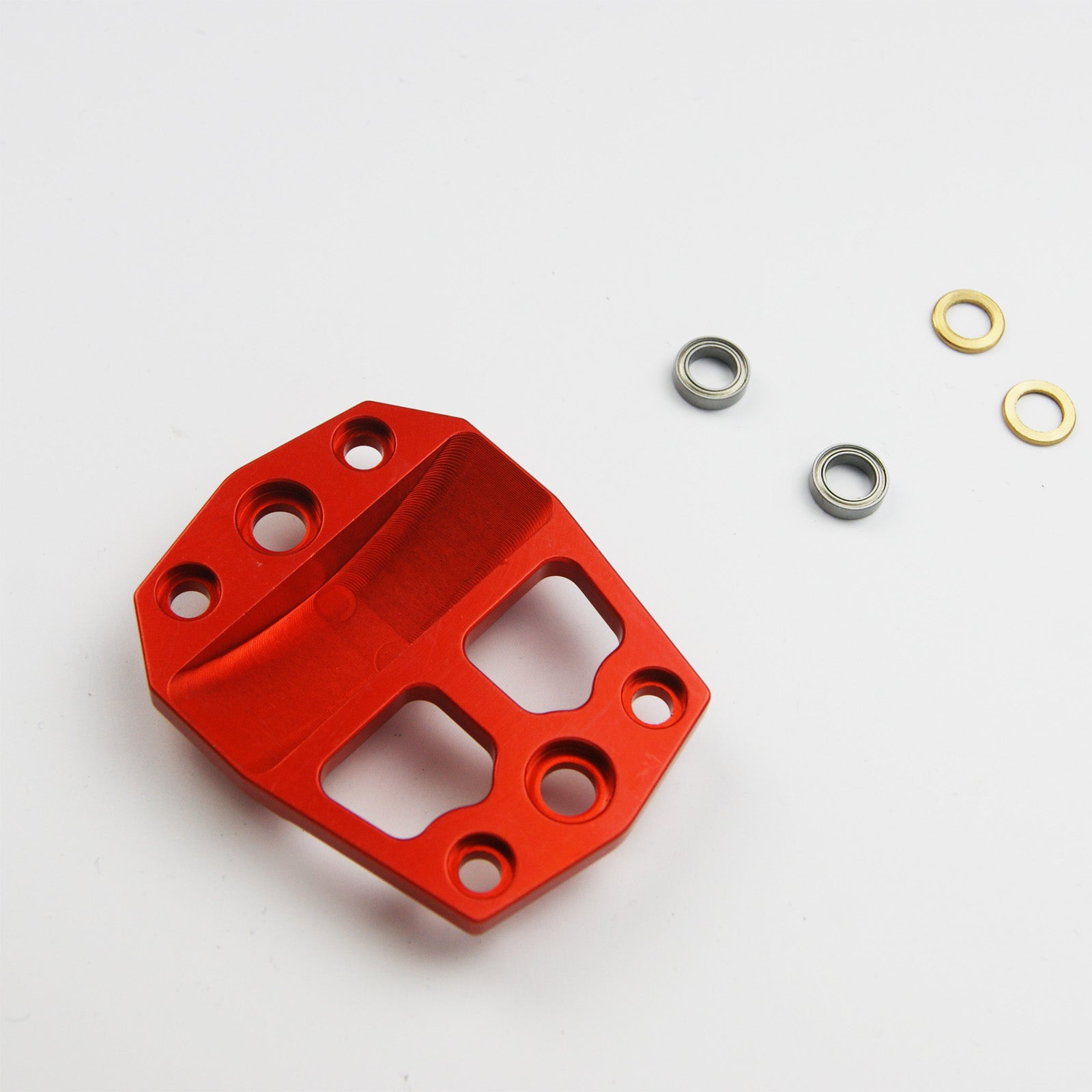 CNC Aluminum Center Brake & Diff Brace Fits Rovan LT SLT / Losi 5ive T / 30°N