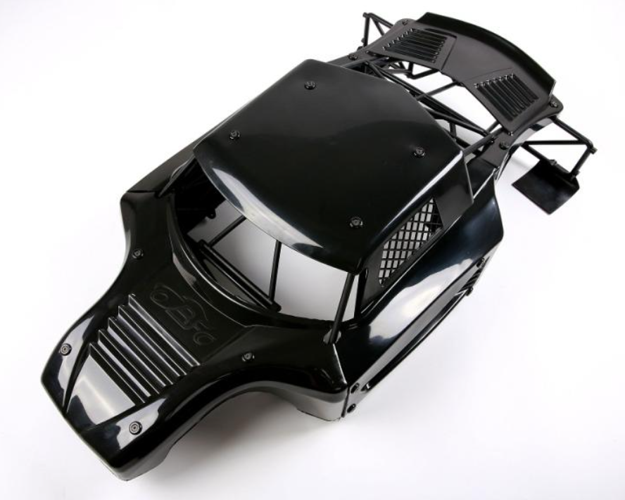 High Strength Car Shell Body With Roll Cage for Losi 5IVE-T Rovan LT KM X2 Truck