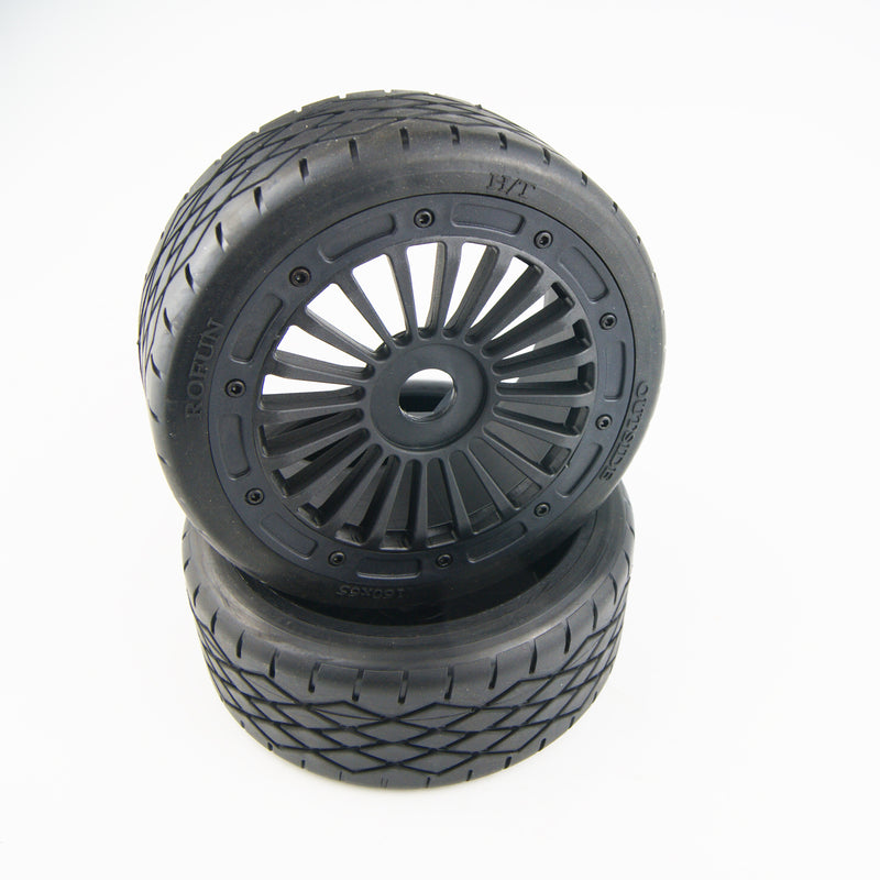 2PCS of Wheel Tires for 1/5 Rofun Rovan F5 MCD RR5