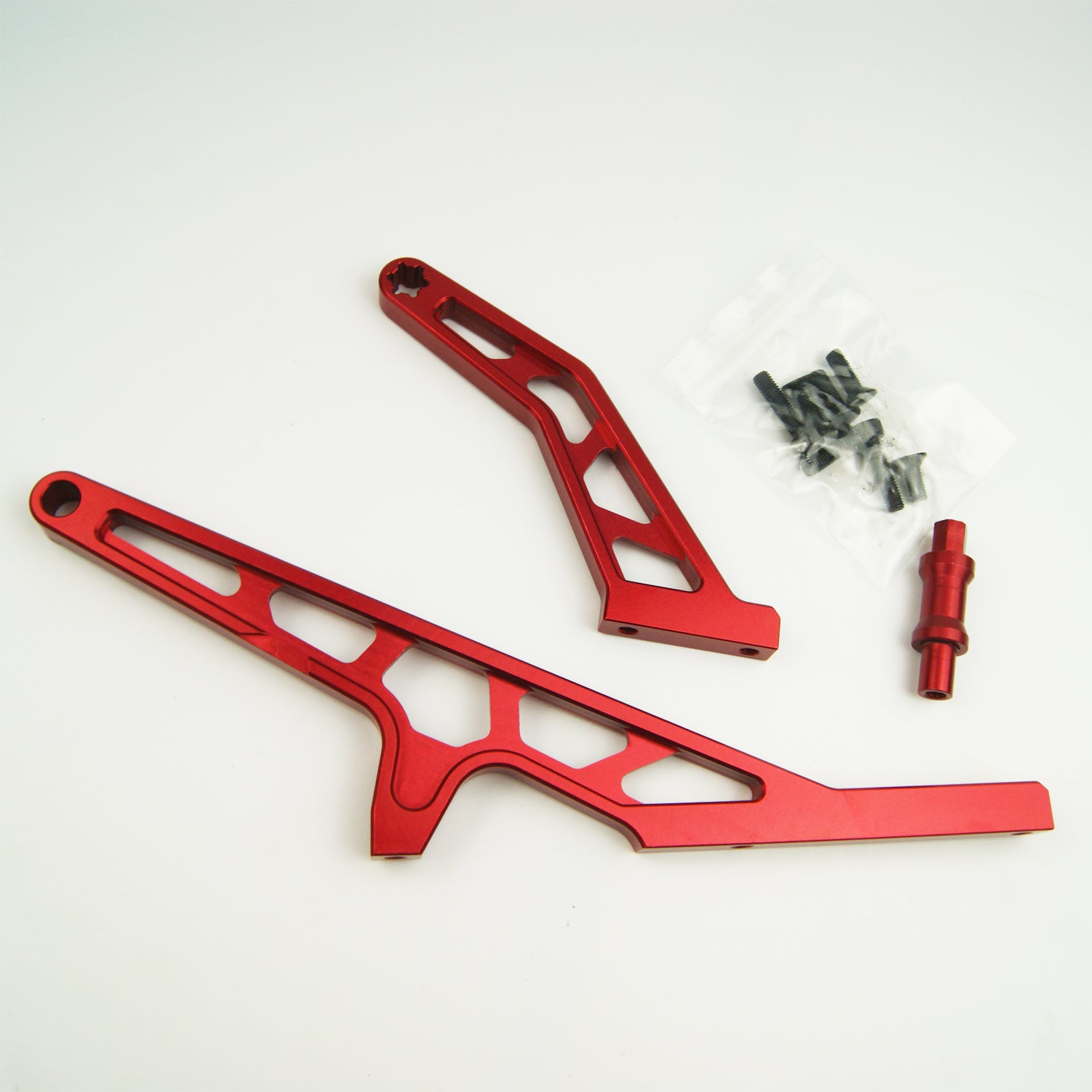 ( CN ) 7075 Aluminum Alloy Front Top Front Rear Chassis Plate For 1/5 LOSI Desert Buggy XL DBXL-E 2.0 DBXL
