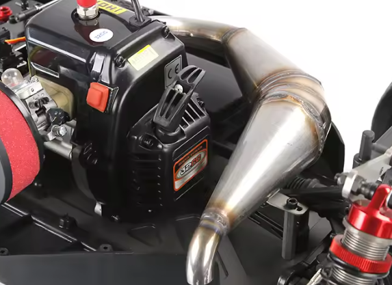 ( CN,US ) Stainless Steel Exhaust Pipe for Losi 5ive T Rovan LT 30° North DTT 30.5cc 32cc 36cc 45cc Engines