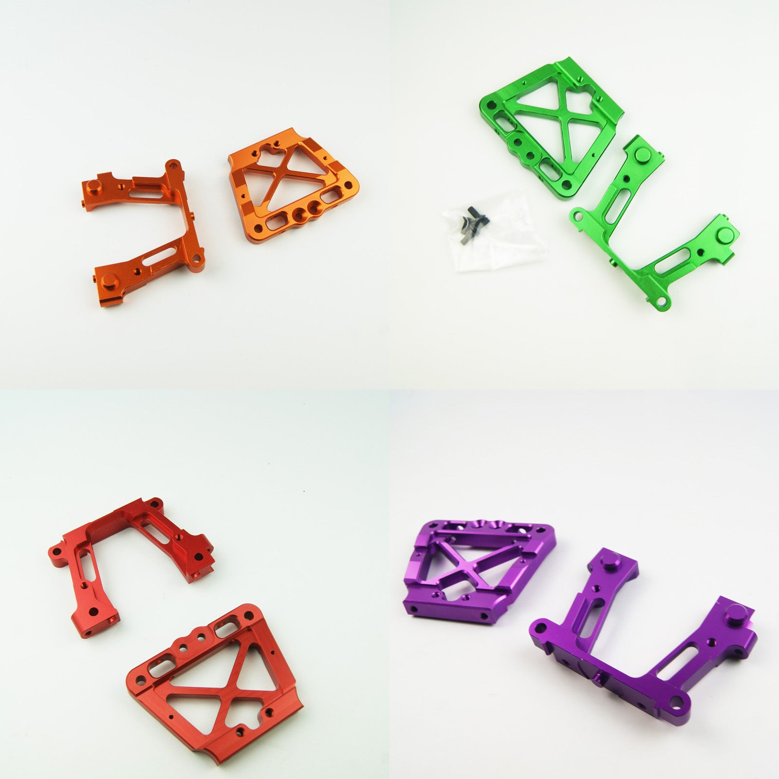 ( CN,US ) Front rear bulkhead for 1/5 HPI Rovan King Motor Baja 5B SS 5T