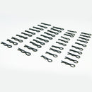 ( CN, US ) 20 small 20 large body pin clips for hpi roan km baja 5b 5t losi 5ive t