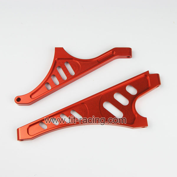 ( CN ) Alloy front and rear chassis braces KM X2 LOSI 5IVE T Rovan LT
