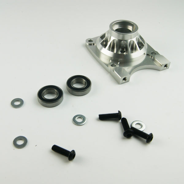 Silver CNC Clutch Support Mount for Rovan LT/ Losi 5ive T / 30°N