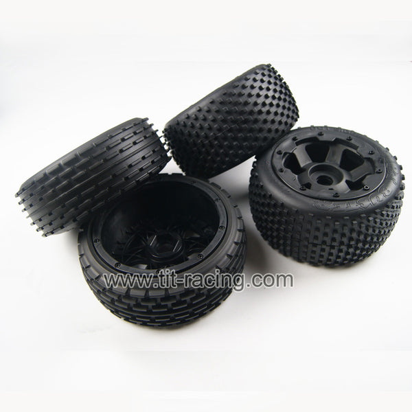 ( CN, US ) Front and rear dirt wheel tyre for hpi rovan km baja 5b SS