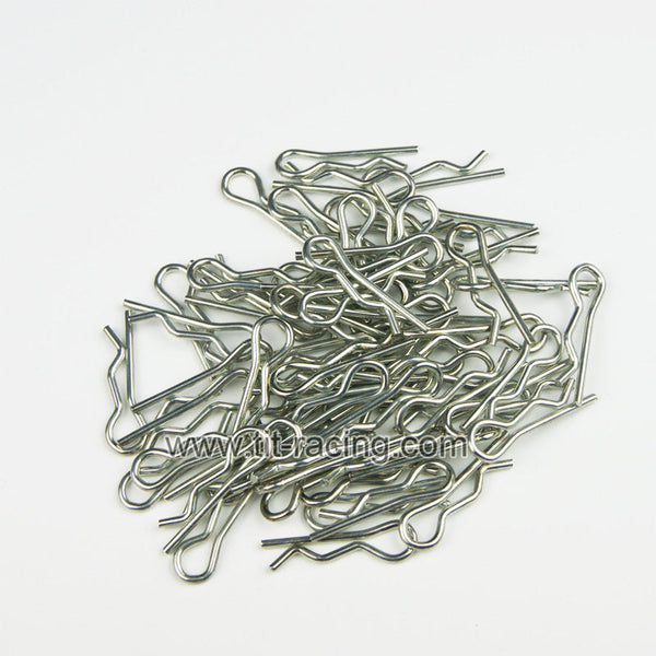 100pcs RC Body Clips 1/5th 1/8th Scale Pins HPI Baja Losi 5ive t
