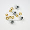 ( CN ) 4 pieces of silver seal up shock cap fits Losi 5ive T 5T Rovan LT