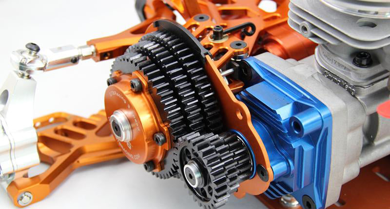 (CN, US) 3 Speed Variable Speed Gear Transmission Set for Hpi Km Rv Baja 5b Ss 5t Sc Buggy Truck