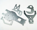 ( CN, US ) Rear chassis gear plates Braces for HPI RV Baja 5B 5T SS DM