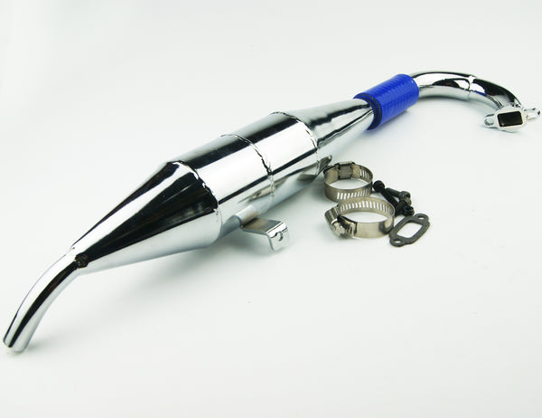 ( CN ) New Steel silence exhaust for hpi baja 5b (silence and stronger power)