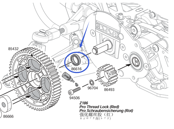 Hpi baja 2024 5t parts diagram