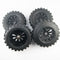 ( CN, US ) Front Rear Knobby tire wheel kit for hpi rovan kingmotor baja 5t 195mm x 80mm