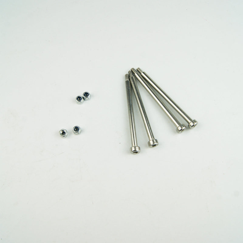 ( CN,US ) Steel Threaded Hinge Pins with nuts for Traxxas X-Maxx 1/5